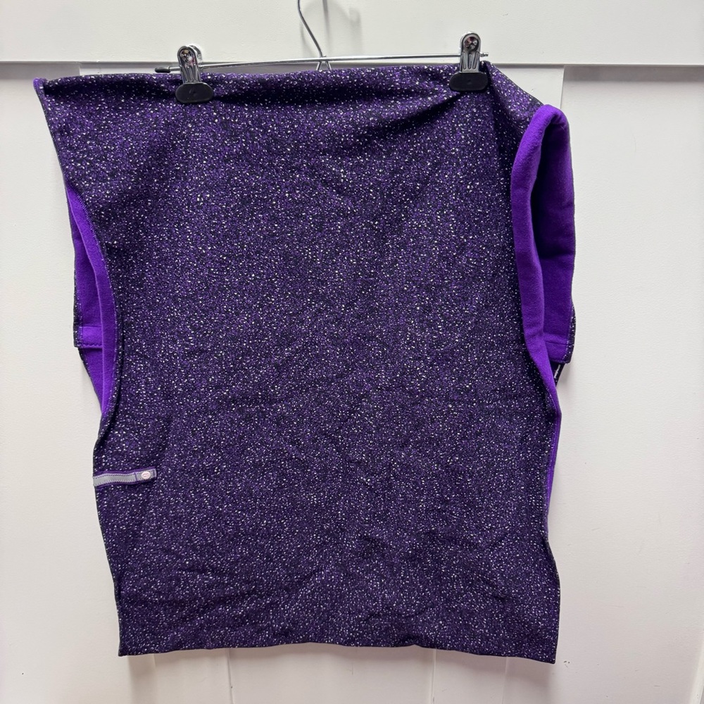 LULULEMON‎ VINYASA INFINITY SCARF POWDERED ROSE TENDER VIOLET FLEECE